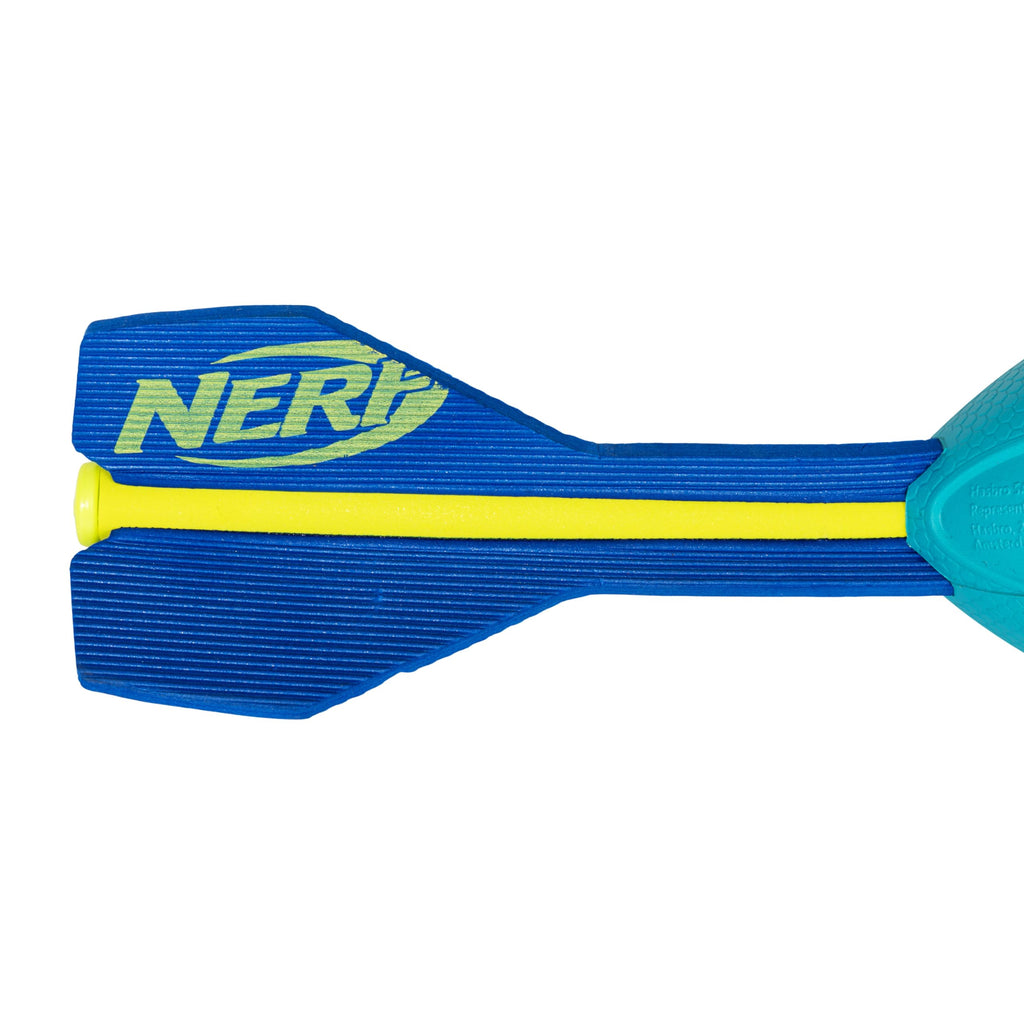 Nerf Vortex Aero Howler Neon Foam Football – Whistling Long-Distance Passes with Easy Grip, Indoor & Outdoor Play (Amazon Exclusive)