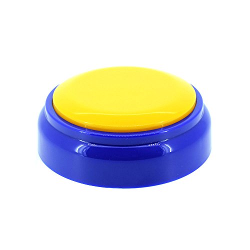 NESIGHTION Talking Buttons - 30-Second Voice Recorder with ABS Shell, Funny Office Gadget or Gag Gift