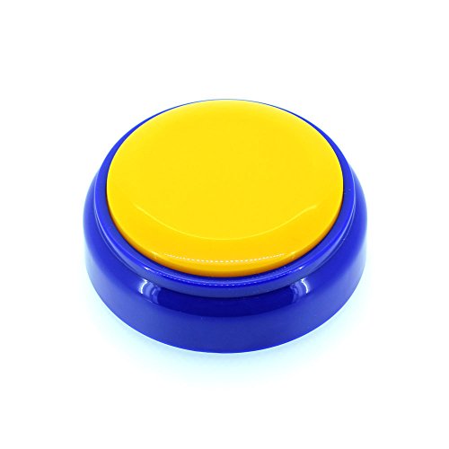 NESIGHTION Talking Buttons - 30-Second Voice Recorder with ABS Shell, Funny Office Gadget or Gag Gift