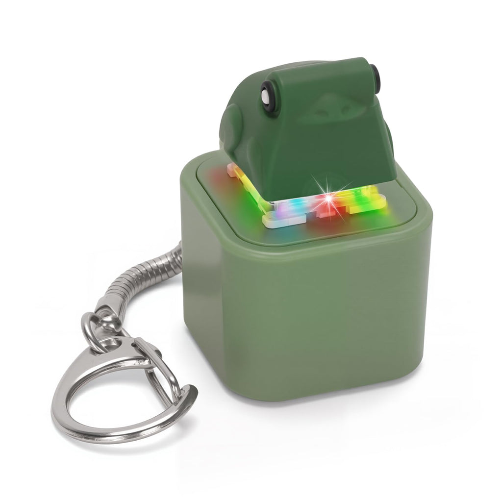 Netholid Frog Keyboard Clicker – Croaking Sound Fidget Toy with LED Light & Keychain