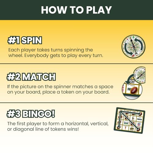 NFL San Francisco 49ers Bingo Game by MasterPieces – Family Fun for Ages 3+