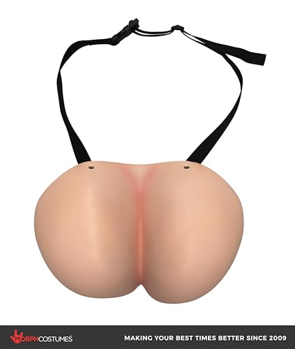 Nicky Bigs Novelties Morph Thick Foam Fake Butt Costume Accessory for Men and Women