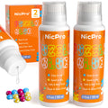 Nicpro 2-Pack Puzzle Glue – 8 oz (240ml) Each, Clear Water-Soluble PVA Glue for Preserving 1000-5000 Piece Puzzles