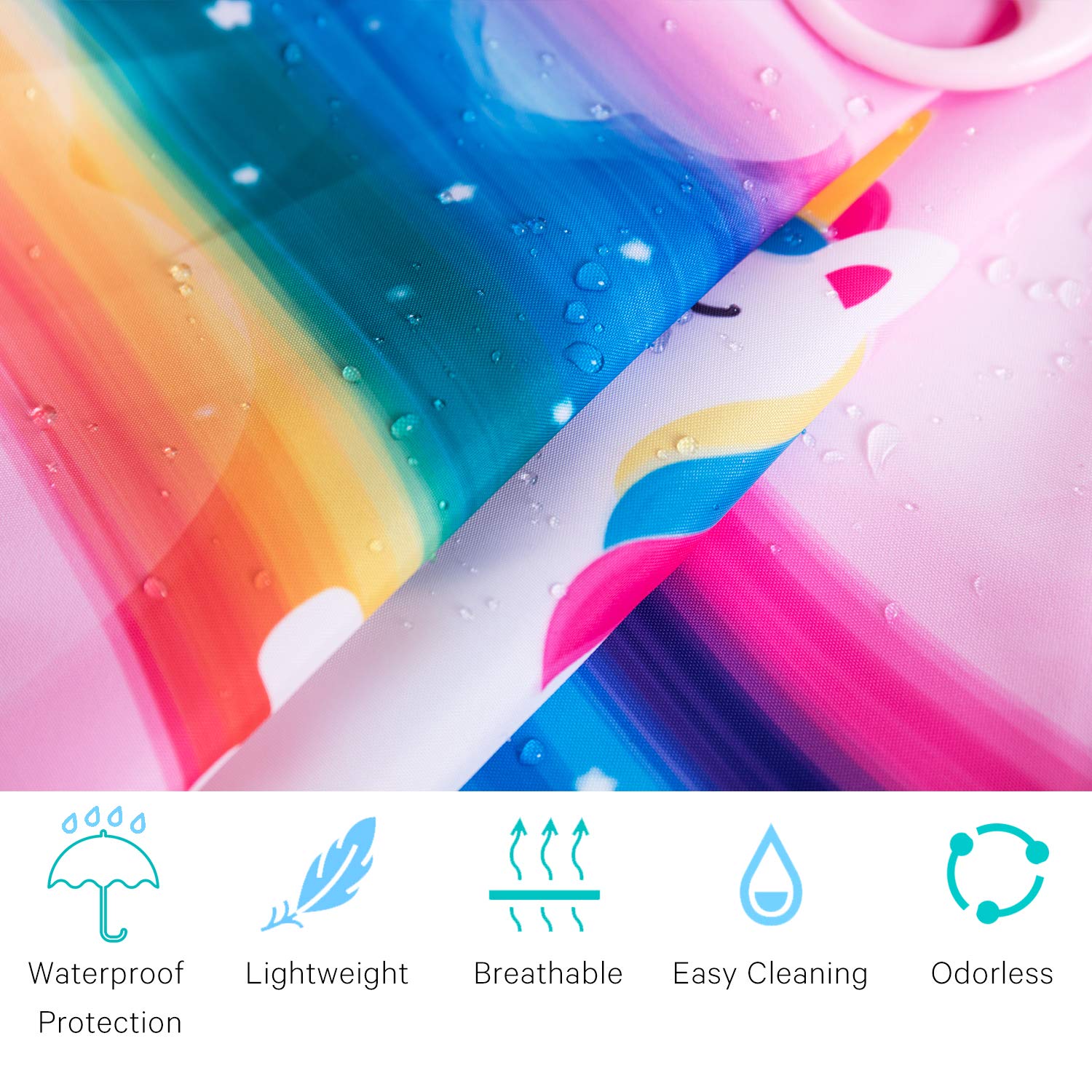 Nidoul Kids Art Smock Sleeveless Painting Apron with Pockets for Children 2-7 Years