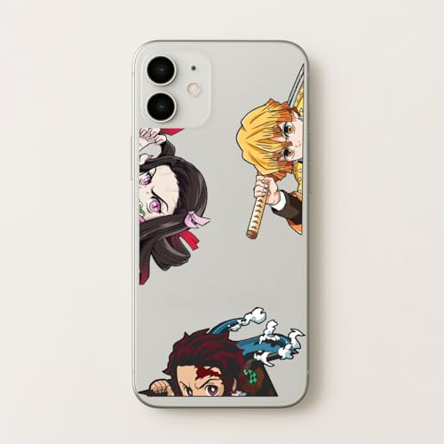 NINJAMO Mini Anime Moon Decal Sticker – UV Resistant Vinyl for Laptops, Cars & More