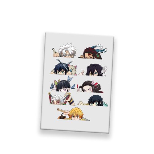 NINJAMO Mini Anime Moon Decal Sticker – UV Resistant Vinyl for Laptops, Cars & More