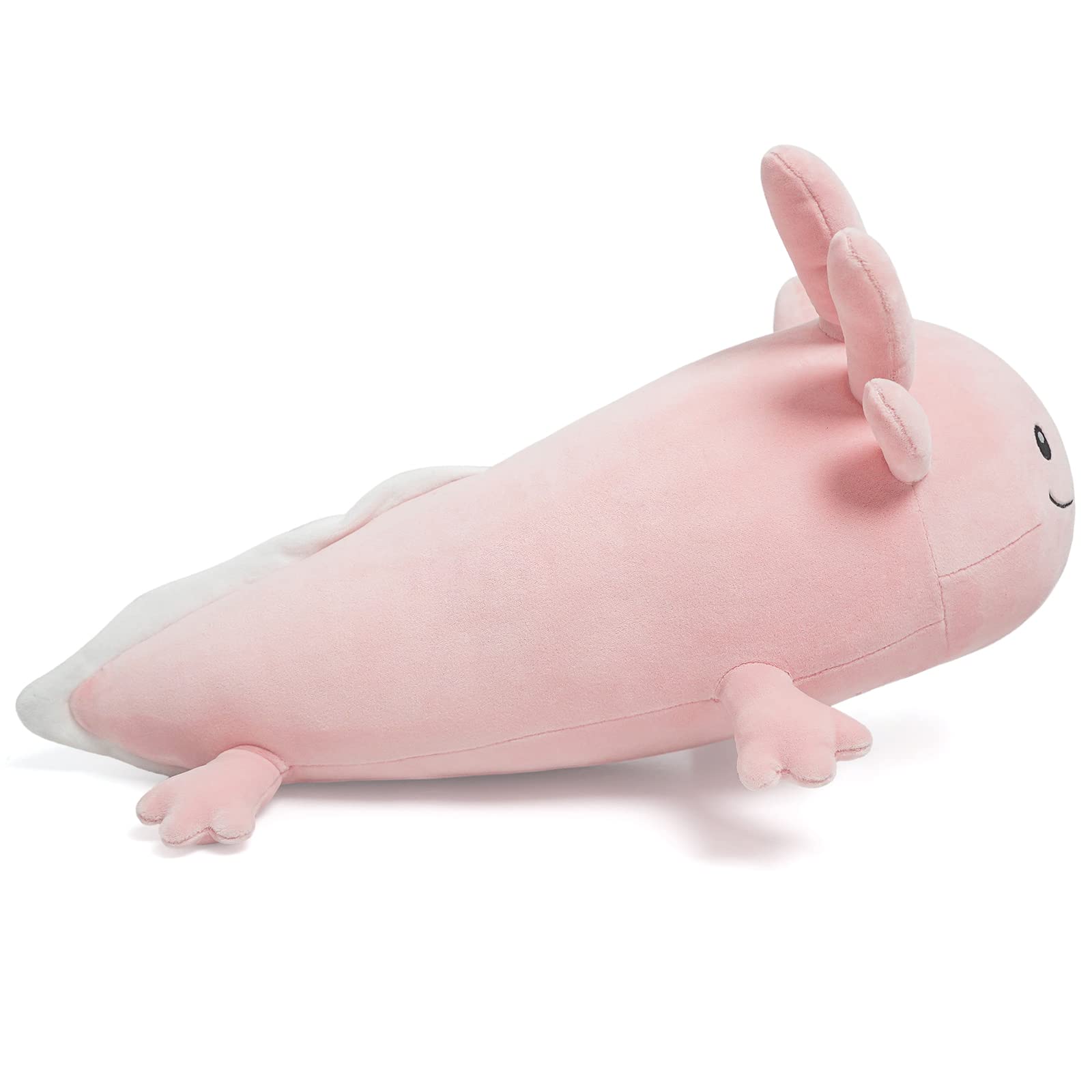 Niuniu Daddy 20 Inch Pink Axolotl Plush Toy – Glow-in-the-Dark Gills, Soft Polyester, Safe for Kids