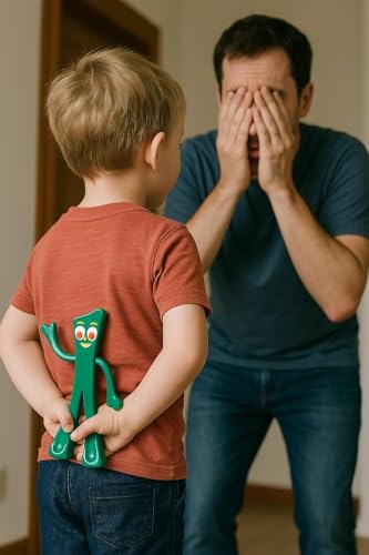 NJ Croce Gumby 6-Inch Bendable Figure – Classic Retro Toy for Ages 3+
