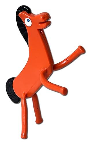 NJ Croce Pokey 5-Inch Bendable Figure – Gumby's Pony, Retro Toy Ages 3+