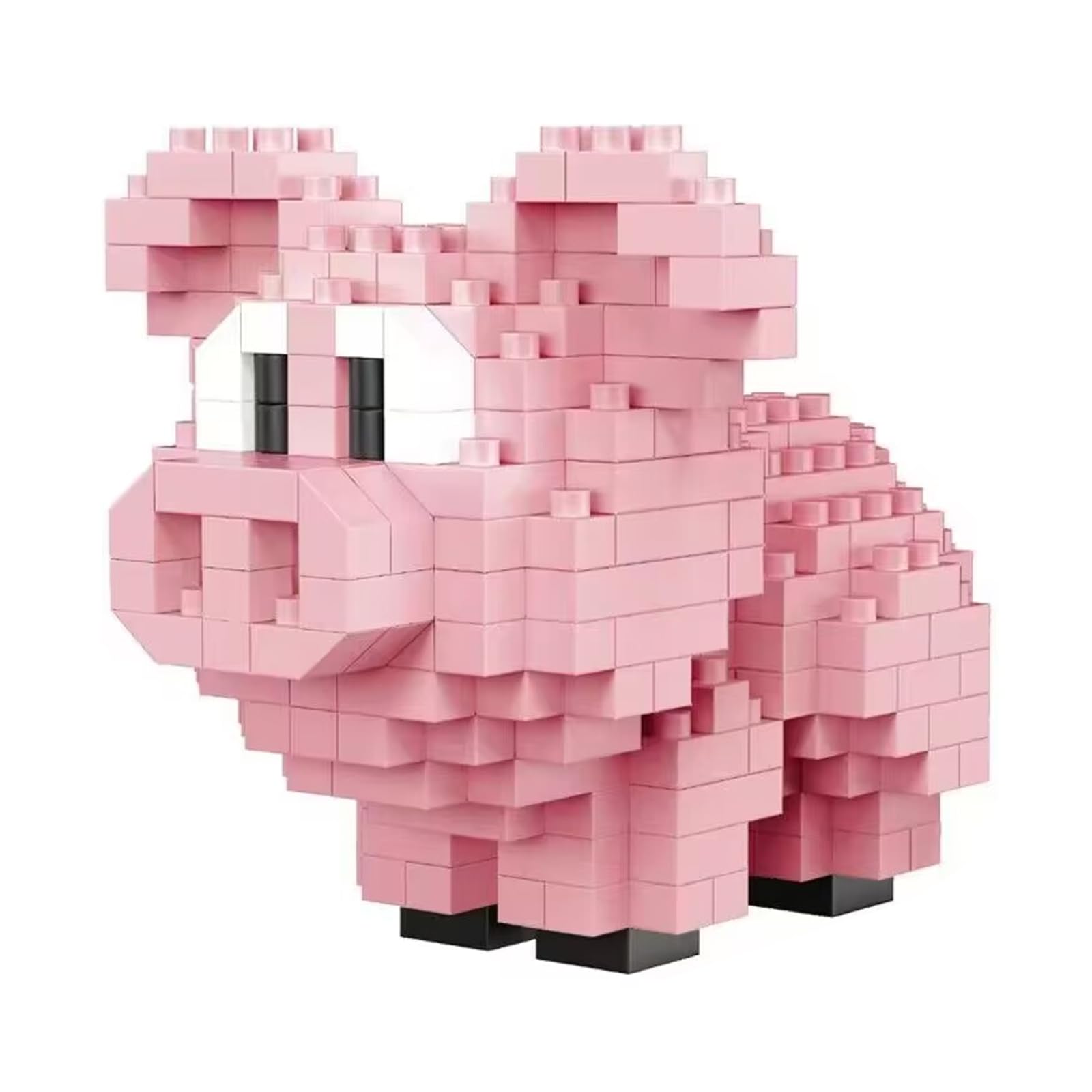 NOOLY Piglet Micro Building Blocks Set – 254 Pieces for Kids & Adults, Home/Office Decoration