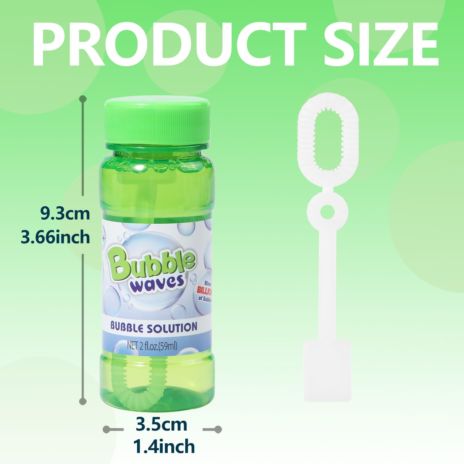 novelinks 16-Pack Mini Bubble Bottles with Wands – 2oz Each, Non-Toxic Bubble Solution for Kids, Party Favors
