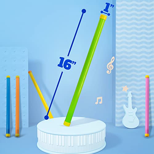 Novelty Place 16" Groan Tube Noise Makers 5 Pack – Funny Party Noisemaker for Kids and Adults – Multicolor Sound Tubes