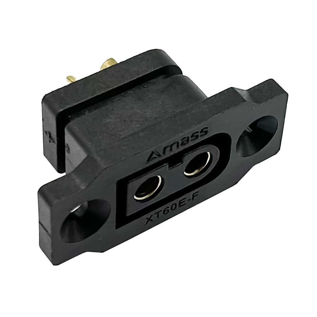 Nuofany 10-Pack XT60E-F Female Connectors with Dust Caps and Screws for RC Drones and Aircraft