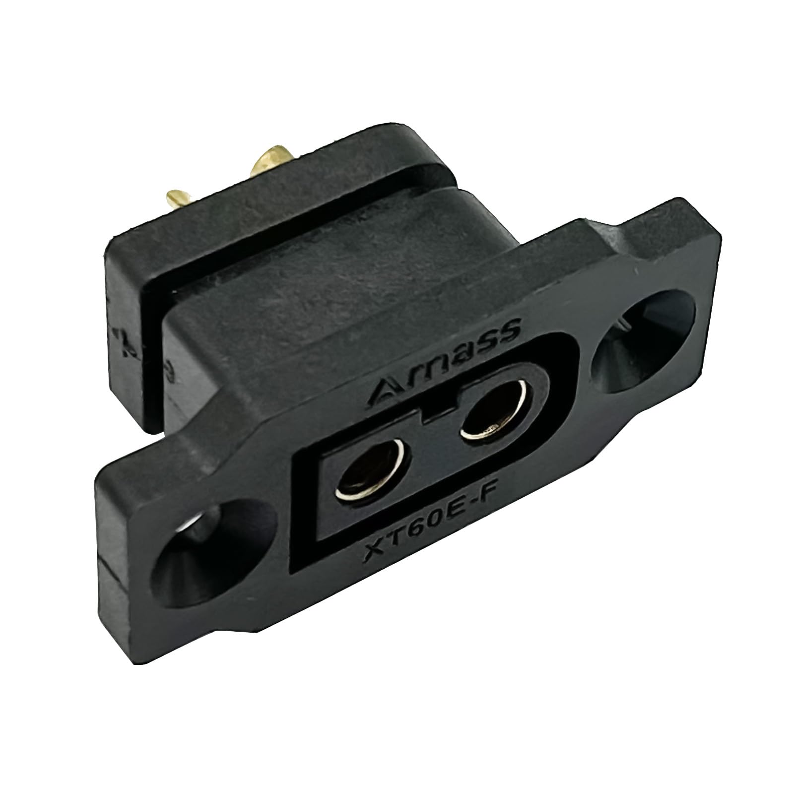 Nuofany 10-Pack XT60E-F Female Connectors with Dust Caps and Screws for RC Drones and Aircraft