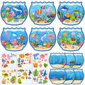 Ocean Animal Sticker Craft Kit - 24 Sets of DIY Under the Sea Scenes for Kids