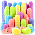 OCTERIC 120-Pack Fillable Plastic Easter Eggs - Pastel, 2.3", Bulk for Hunt, Basket, Party, Classroom