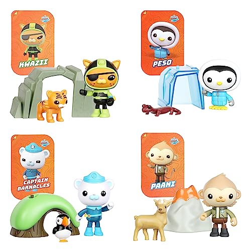 Octonauts Kwazii Adventure Pack - Cave Suit Figure with Tiger Rescue