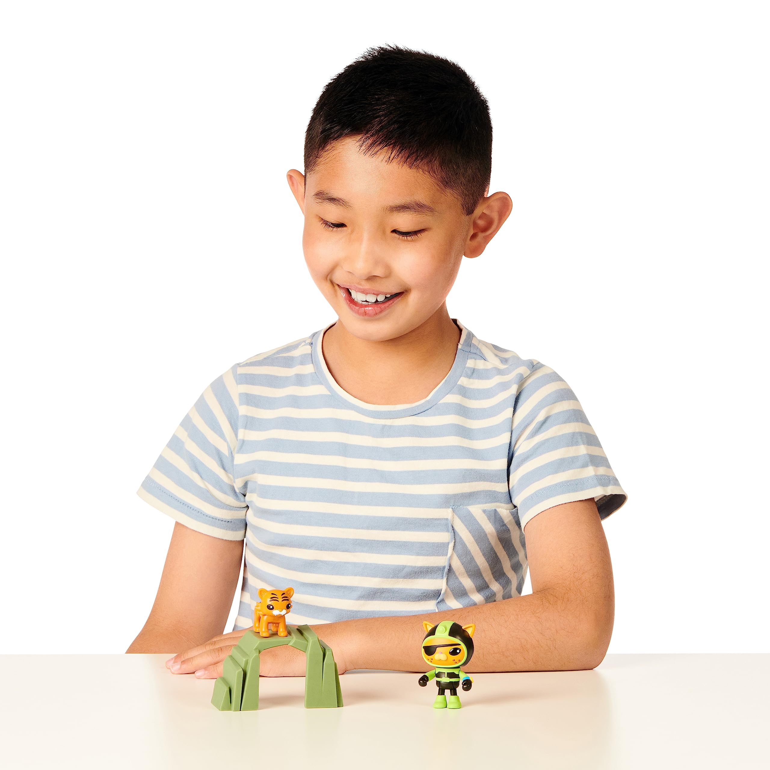 Octonauts Kwazii Adventure Pack - Cave Suit Figure with Tiger Rescue