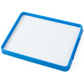 Odoorgames Magnetic Dry Erase Board for Kids – 13.2" x 10" Stackable Tray with Handle – Blue