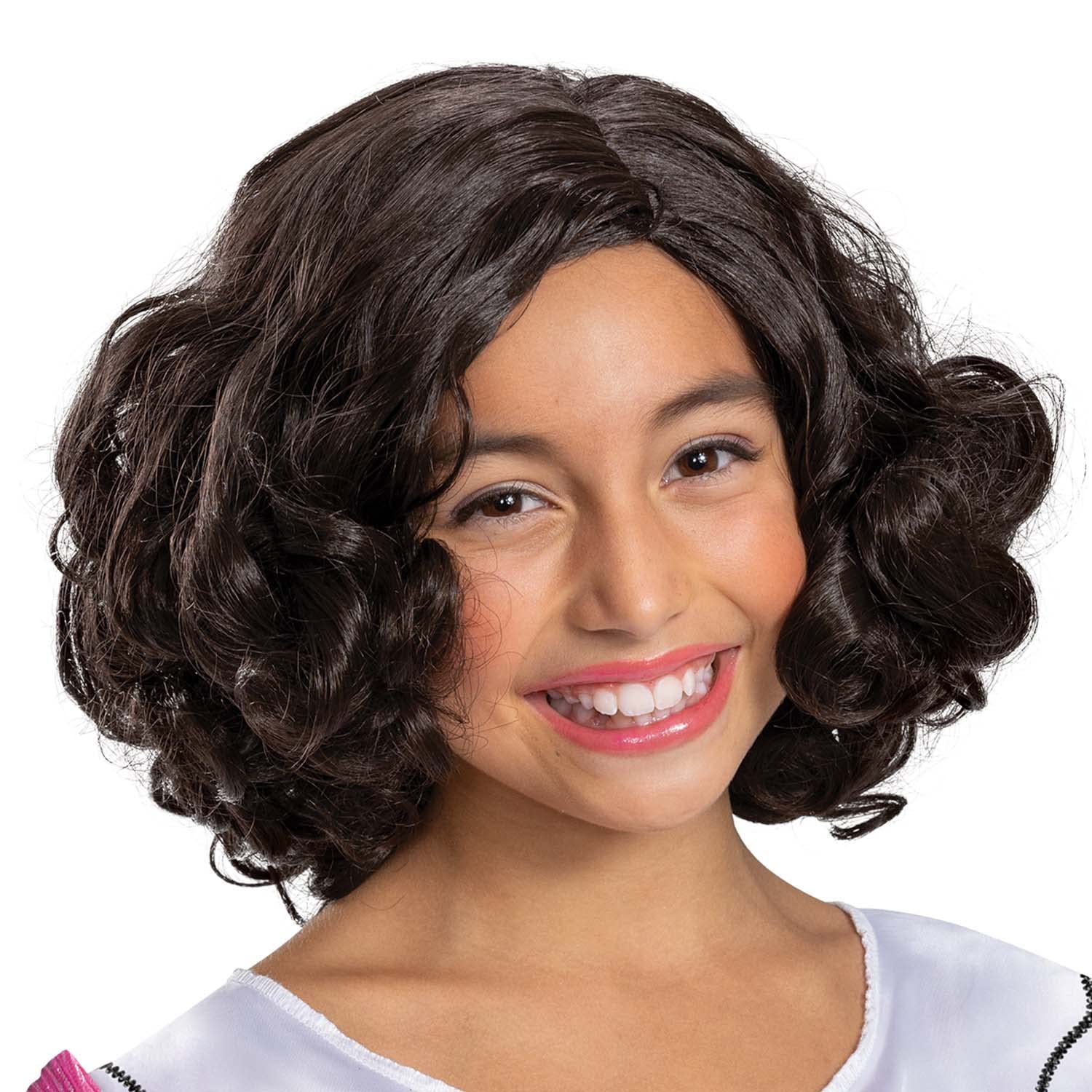 Official Disney Encanto Mirabel Wig for Girls – Child Size, Adjustable Strap