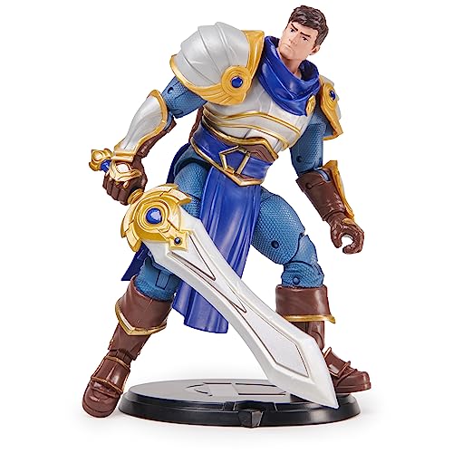 Official League of Legends Garen Action Figure – Over 6 Inches, 18 Articulation Points, Collector Grade