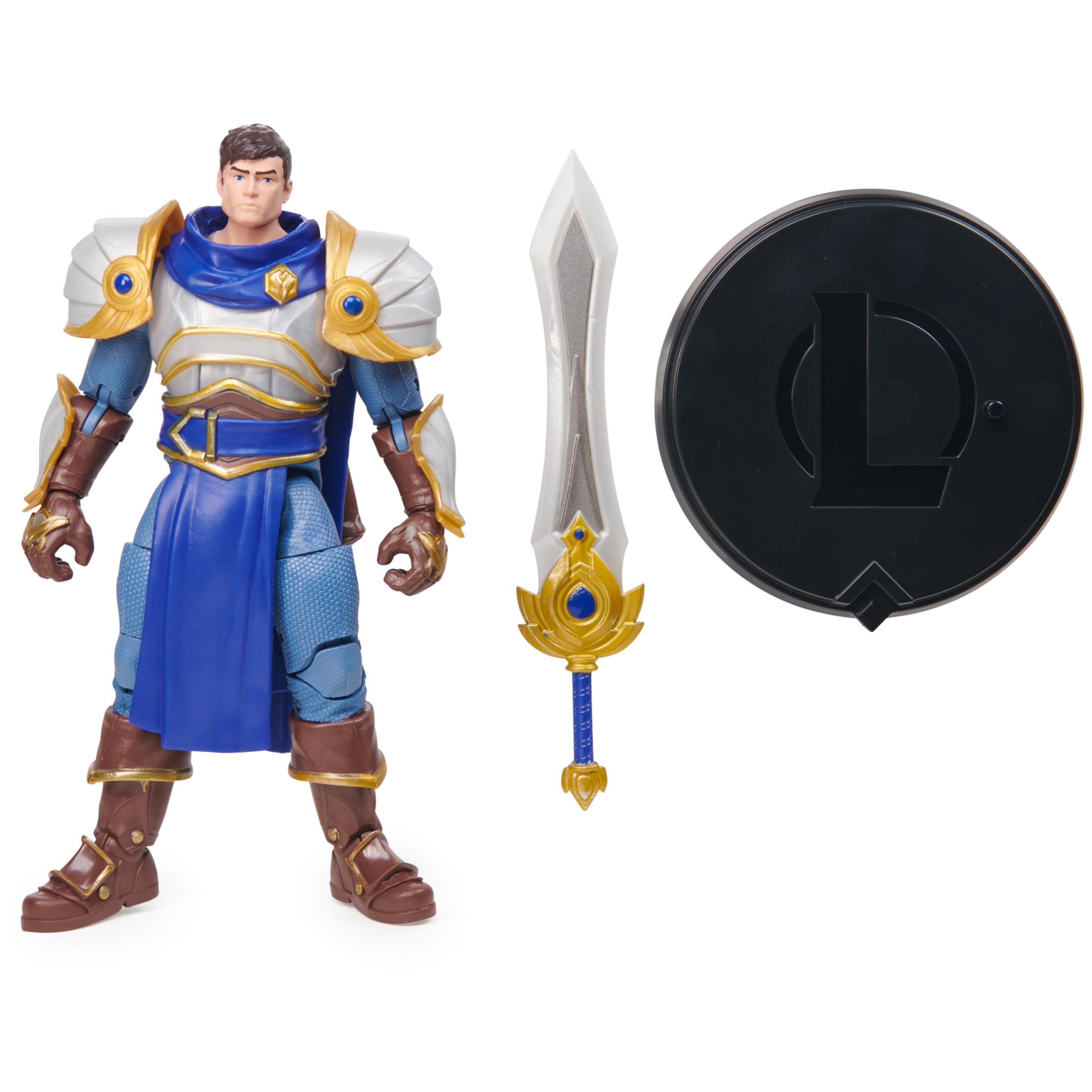 Official League of Legends Garen Action Figure – Over 6 Inches, 18 Articulation Points, Collector Grade