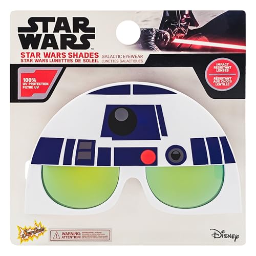 Official Star Wars Sunglasses: UV400 Protection, Lightweight Costume Accessory (Multiple Characters)