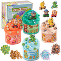 Okaybee 4-Pack Butter Slime with Dinosaur Charms – Easter Basket Stuffers for Kids