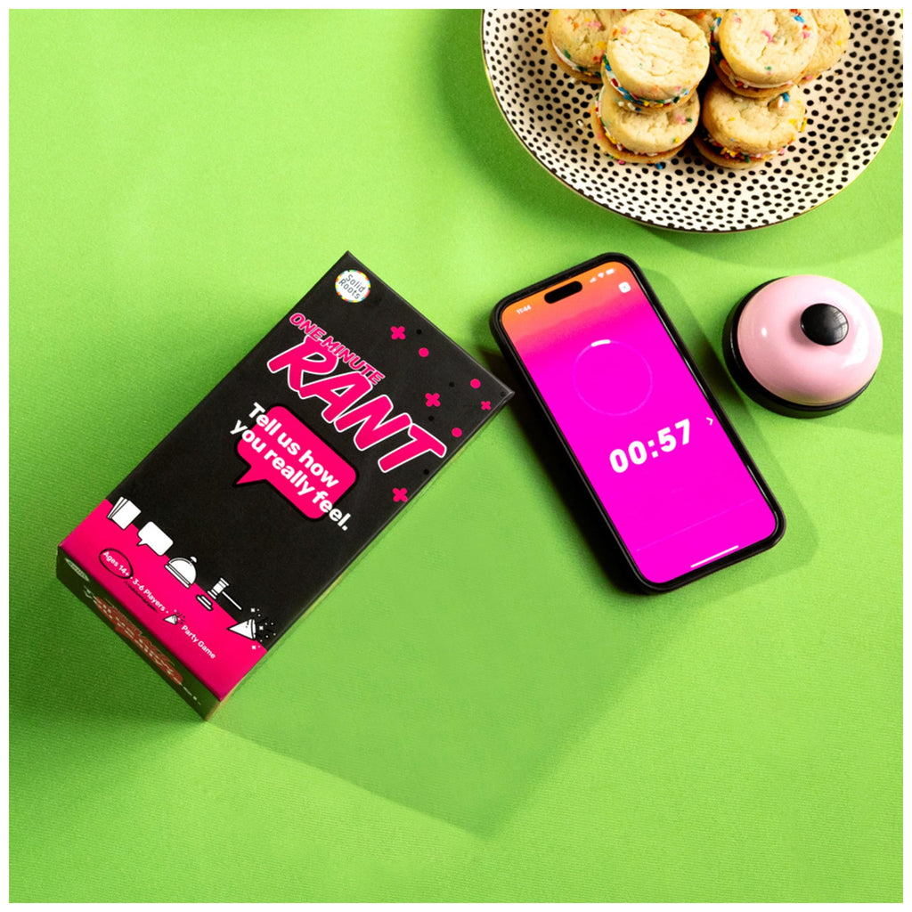 One Minute Rant: Hilarious Controversial Topic Card Game for Family Game Night – Spin Master