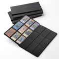 ONFUTAT 360-Pocket Trading Card Binder – Side-Loading Sleeves with Padded Protection, Black