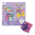 Ooly DIY Paper Fortune Teller Kit – 24 Designs, Stickers, Ages 6+