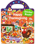 Oomloid Reusable Thanksgiving Sticker Book – Portable Travel Toy for Toddlers