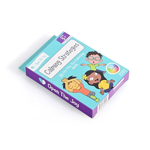 Open The Joy Calming Strategies Cards for Kids: 50+ Mindfulness & Emotional Regulation Activities