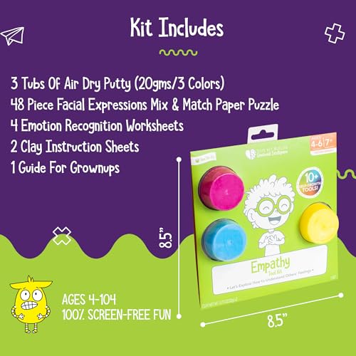Open The Joy Empathy Builder Toolkit: Social Emotional Learning Toys for Kids Ages 4+