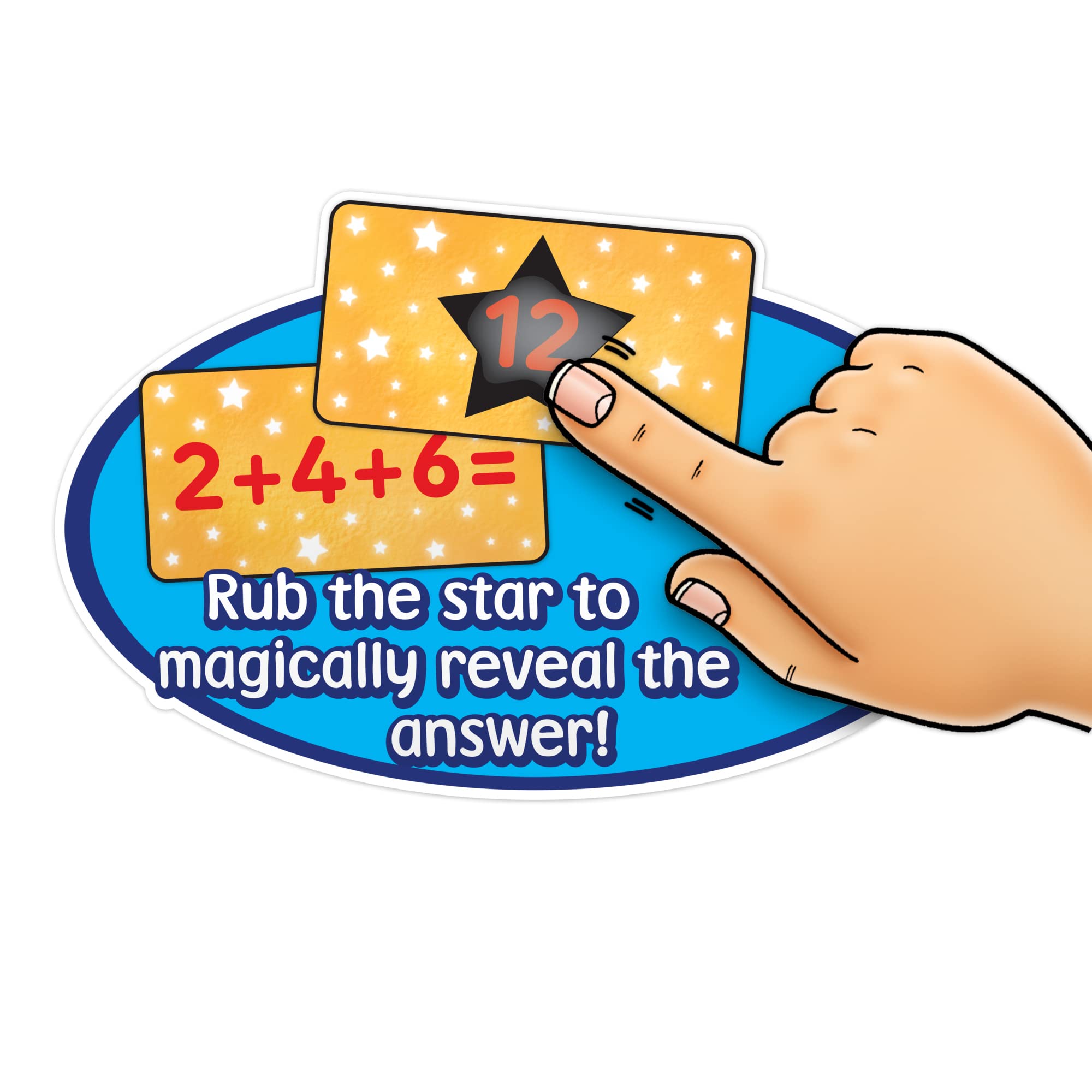 Orchard Toys Magic Maths Game – Wizard-Themed Math Practice for Ages 5-7, 2-4 Players