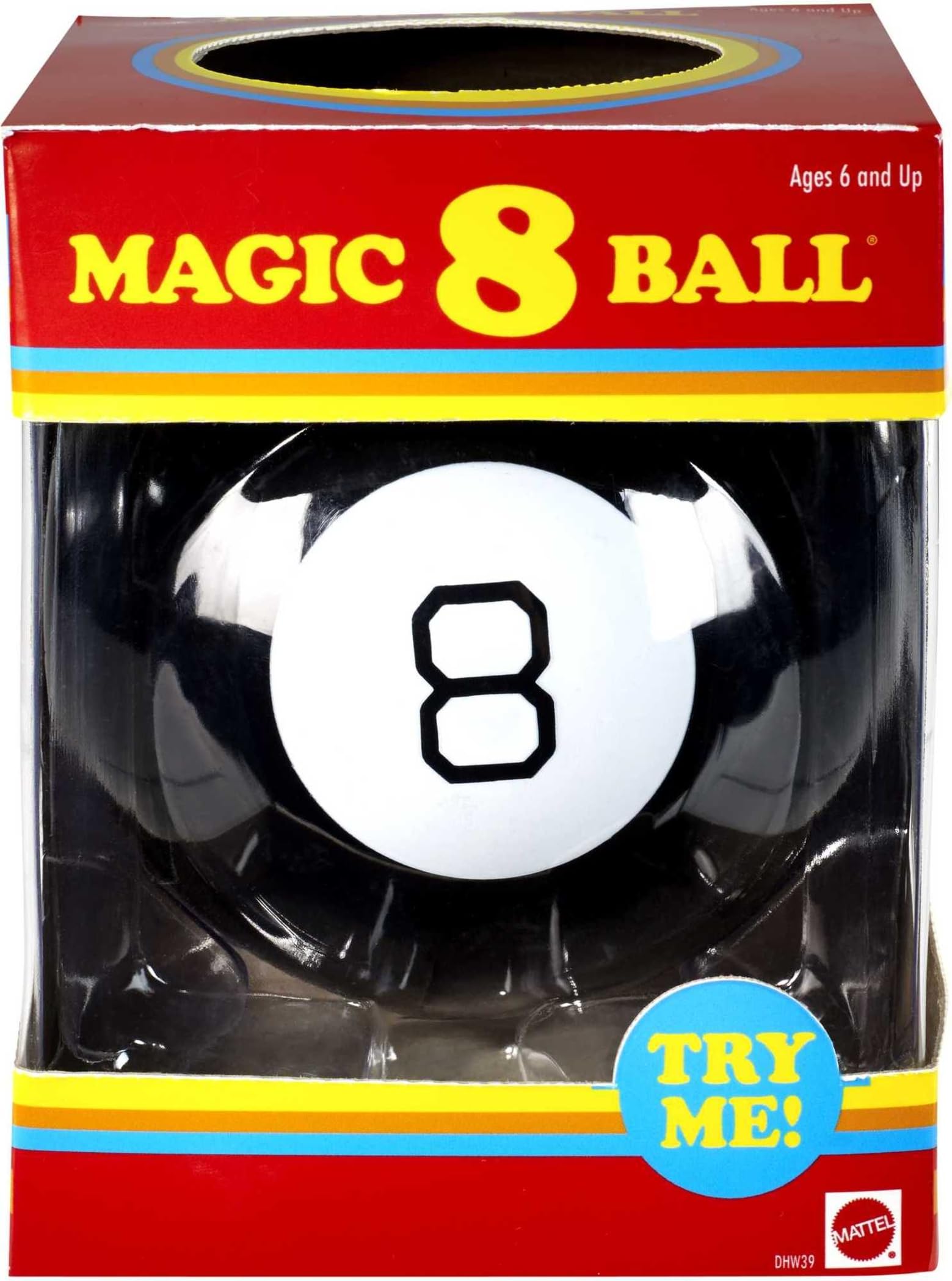 Original Magic 8 Ball Fortune-Telling Toy – Retro Design, Amazon Exclusive