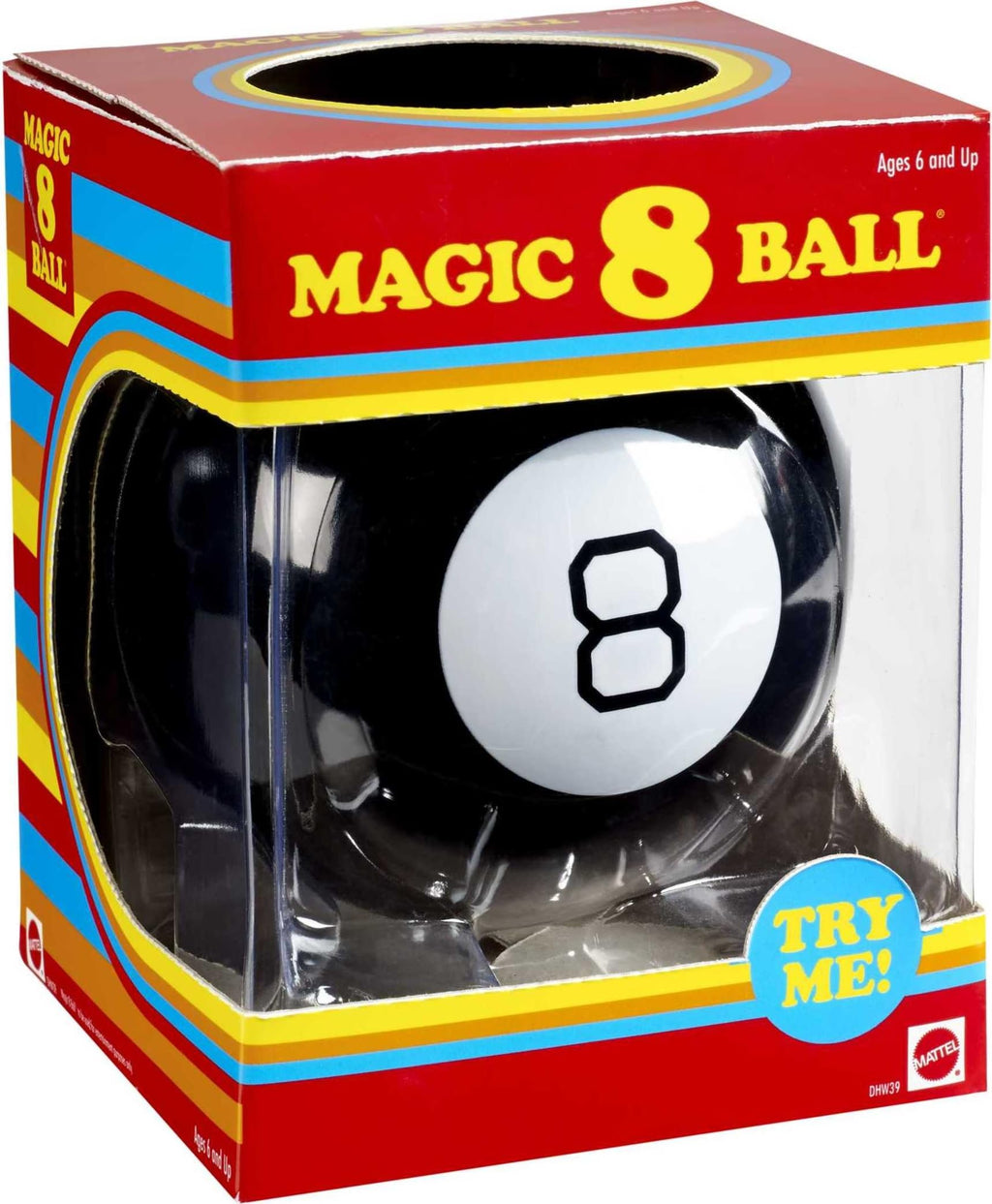Original Magic 8 Ball Fortune-Telling Toy – Retro Design, Amazon Exclusive