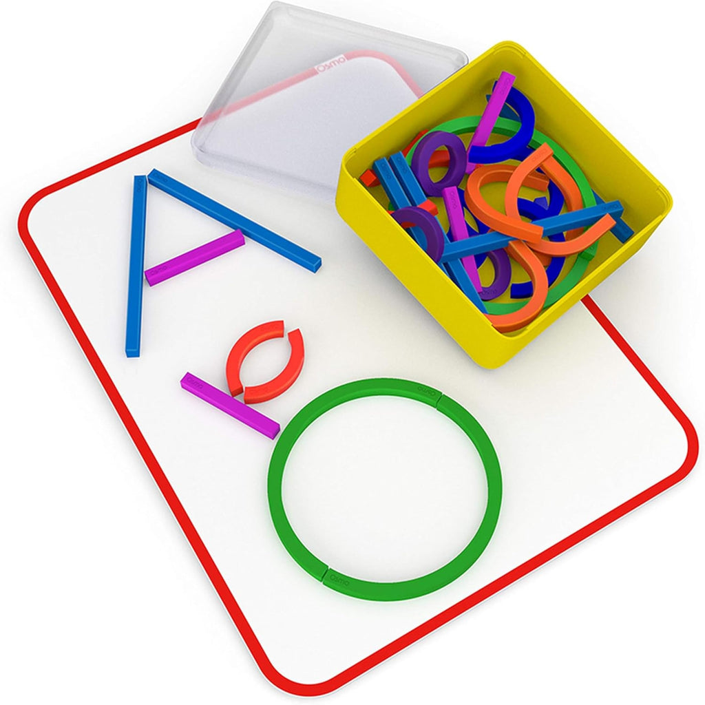 Osmo Little Genius Sticks & Rings - Hands-On Letter Formation & Creative Play for Ages 3-5 (iPad/Fire Tablet)