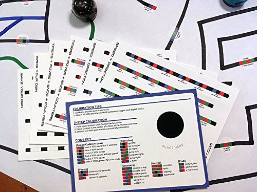 Overwrite Sticker Codes Pack for Ozobot Bit & Evo - 216 Coding Stickers