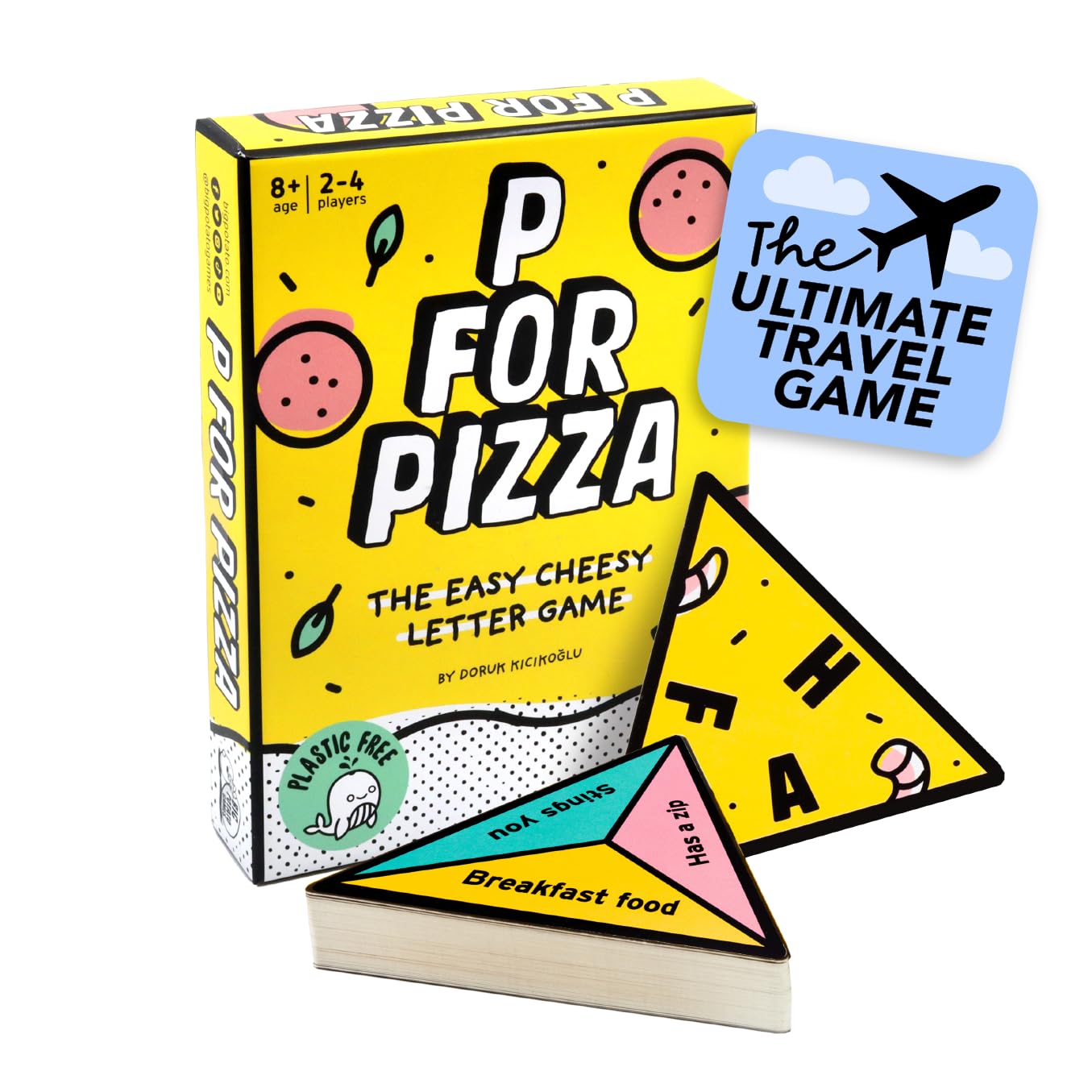 P for Pizza Card Game by Big Potato: Fast-Paced Word Association Fun for Family Game Night