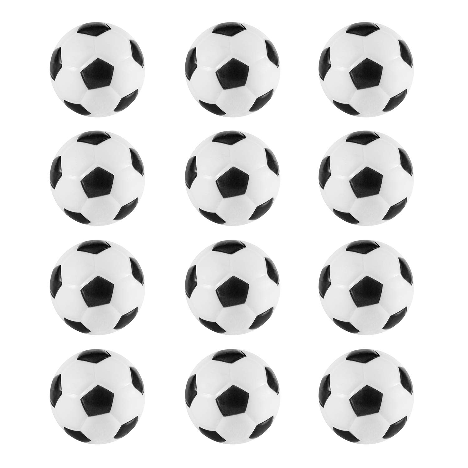 Pack of 12 Mini Foam Sports Balls - Assorted Baseball, Football, Basketball, Soccer by Super Z Outlet