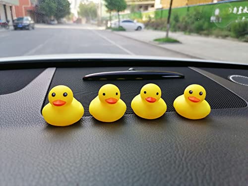 Pack of 50 Mini Rubber Ducks – Squeaky Floating Bath Toys for Toddlers, Party Favors & Baby Shower Decor (1.6-Inch)