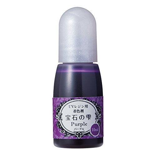 Padico 403042 Resin Colorant – Purple Berry 0.3 fl oz (10 ml) UV Resin Dye Made in Japan