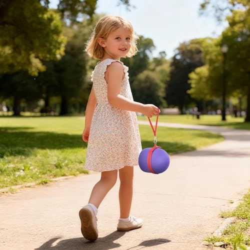 PAIYULE Protective EVA Storage Case for Bitzee Hamster Ball – Shockproof Travel Bag for Digital Pet and Stand (Case Only)