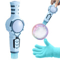 Palksky Fog Bubble Machine – Smoke-Filled Bubbles with Magic Gloves for Kids