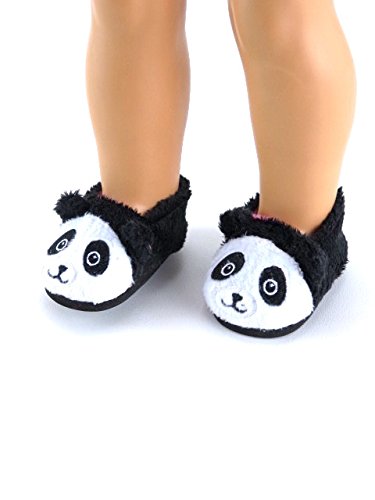 Panda Slippers for 18-Inch Dolls – Handmade, Premium Quality, Cute Design