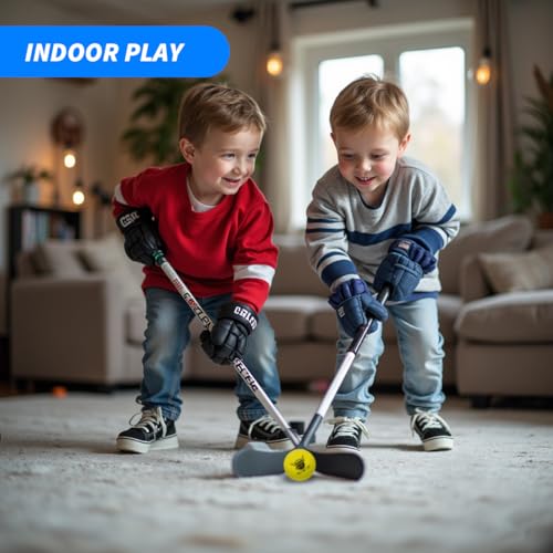 Pandahero 12-Pack Mini Knee Hockey Balls – Soft Foam Balls for Indoor Floor Hockey, Toddler & Kids Gift
