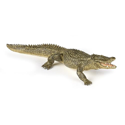 Papo Alligator Figure – Realistic Wild Life Toy for Kids Ages 3+