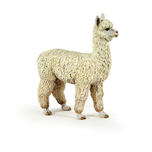 Papo Alpaca Figure – Hand-Painted Wild Life Collectible Toy for Ages 3+