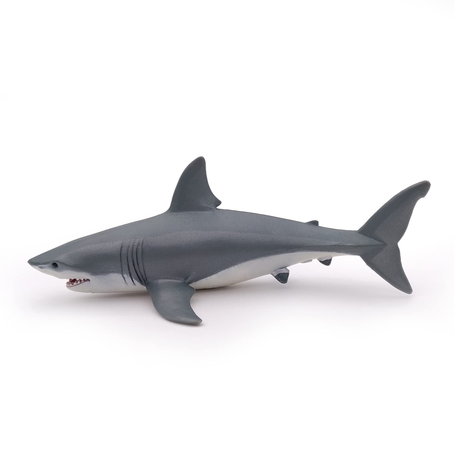 Papo Great White Shark Figurine – Hand-Painted Marine Life Collectible, 6.75 Inches